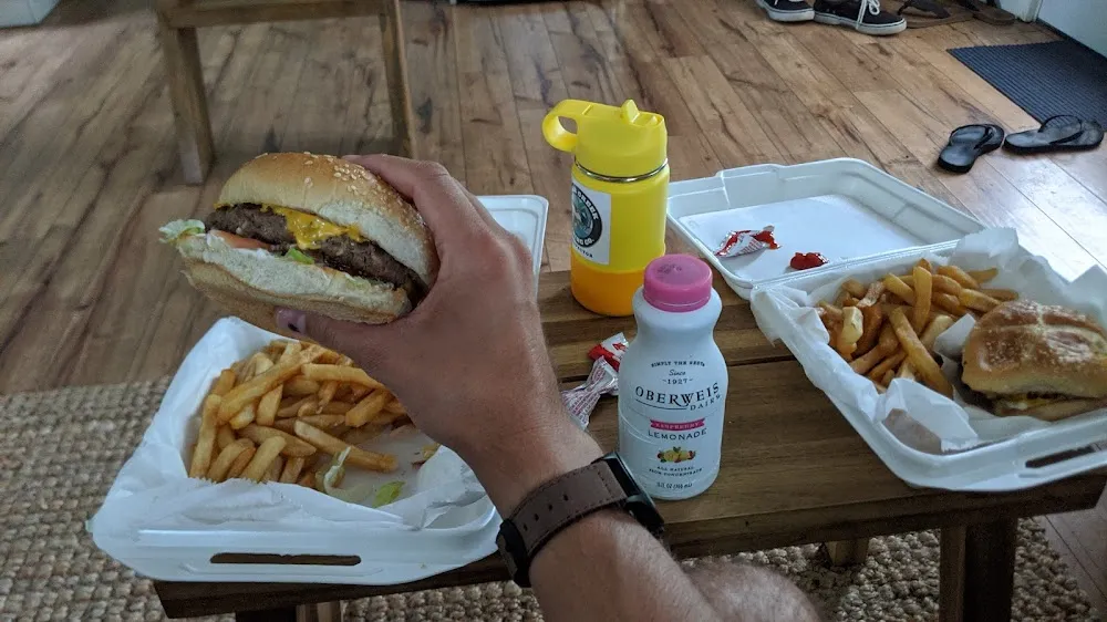 Cheeseburger and Fries